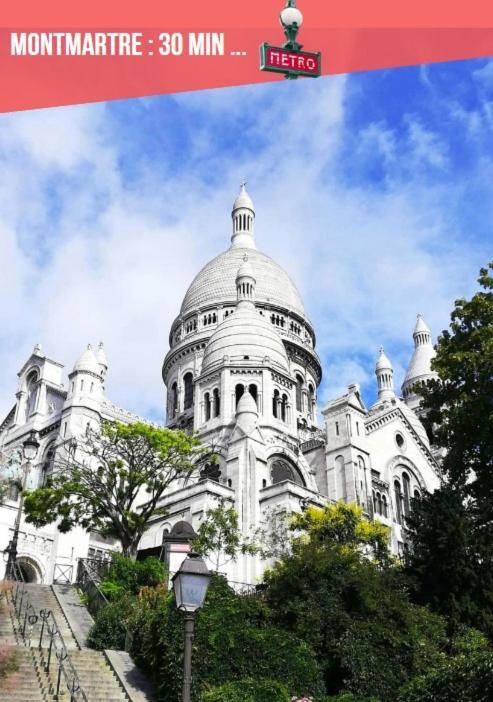 Charmant Appartement Calme Proche De Paris Σαιν-Ντενί Εξωτερικό φωτογραφία