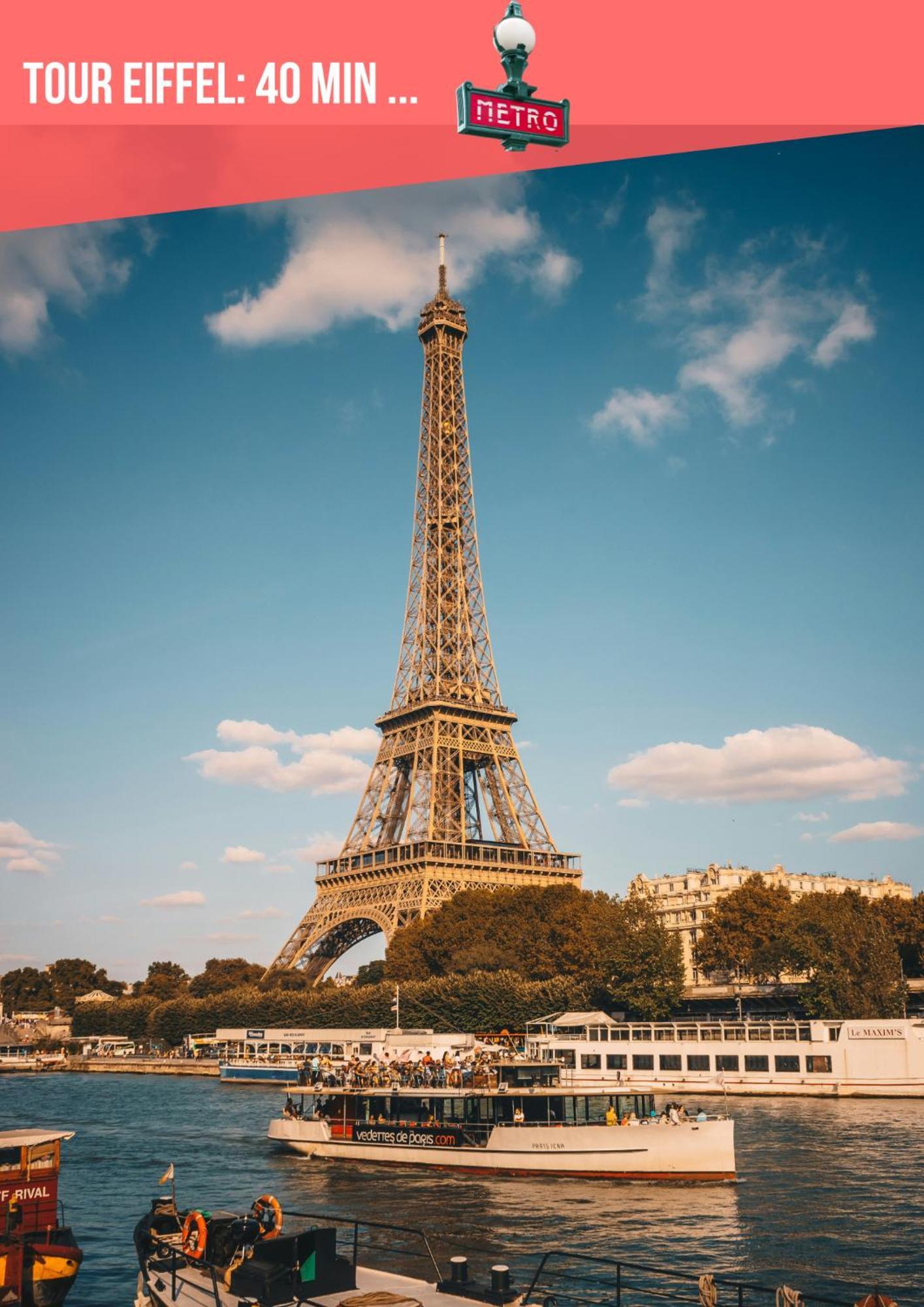 Charmant Appartement Calme Proche De Paris Σαιν-Ντενί Εξωτερικό φωτογραφία